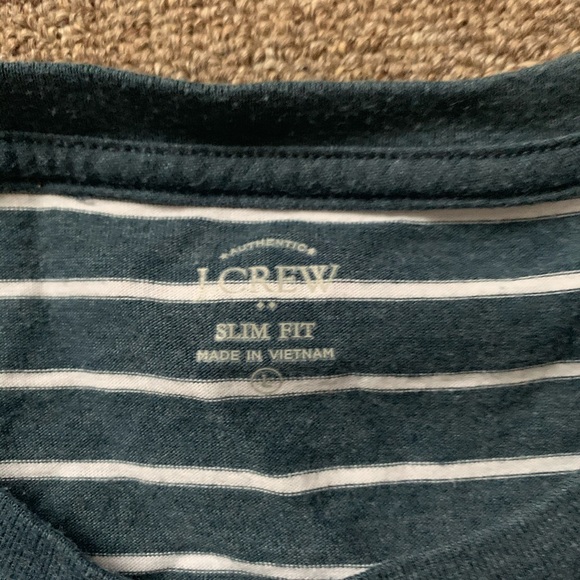 J Crew Striped Pocket Tee - Picture 3 of 3